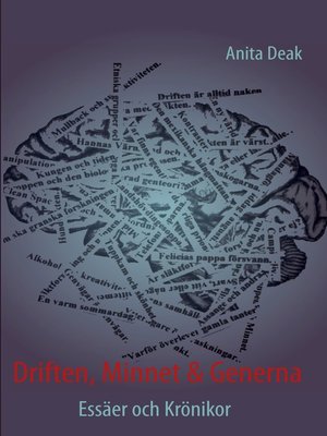 cover image of Driften, Minnet & Generna